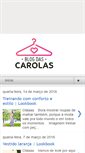 Mobile Screenshot of blogdascarolas.com